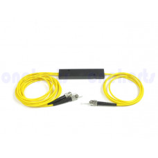 ST-ST102-OHZFP ST光纖1分2單模分光器 ST1分2光纖分光器電信級 一分二尾纖式 1分2 光纖一分二 ST/LC/FC/ SC APC FBT分路器
